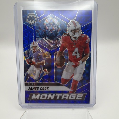 James Cook [Mosaic Blue] #25 2025 Panini Mosaic Montage card