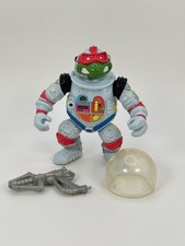 TMNT Raph the Space Cadet Figure with Helmet Vintage 1990 Playmates Raphael