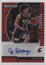 2020-21 Panini Prizm Draft Picks Prospect Red 76/199 CJ Elleby #PA-CJ Auto 1b9b