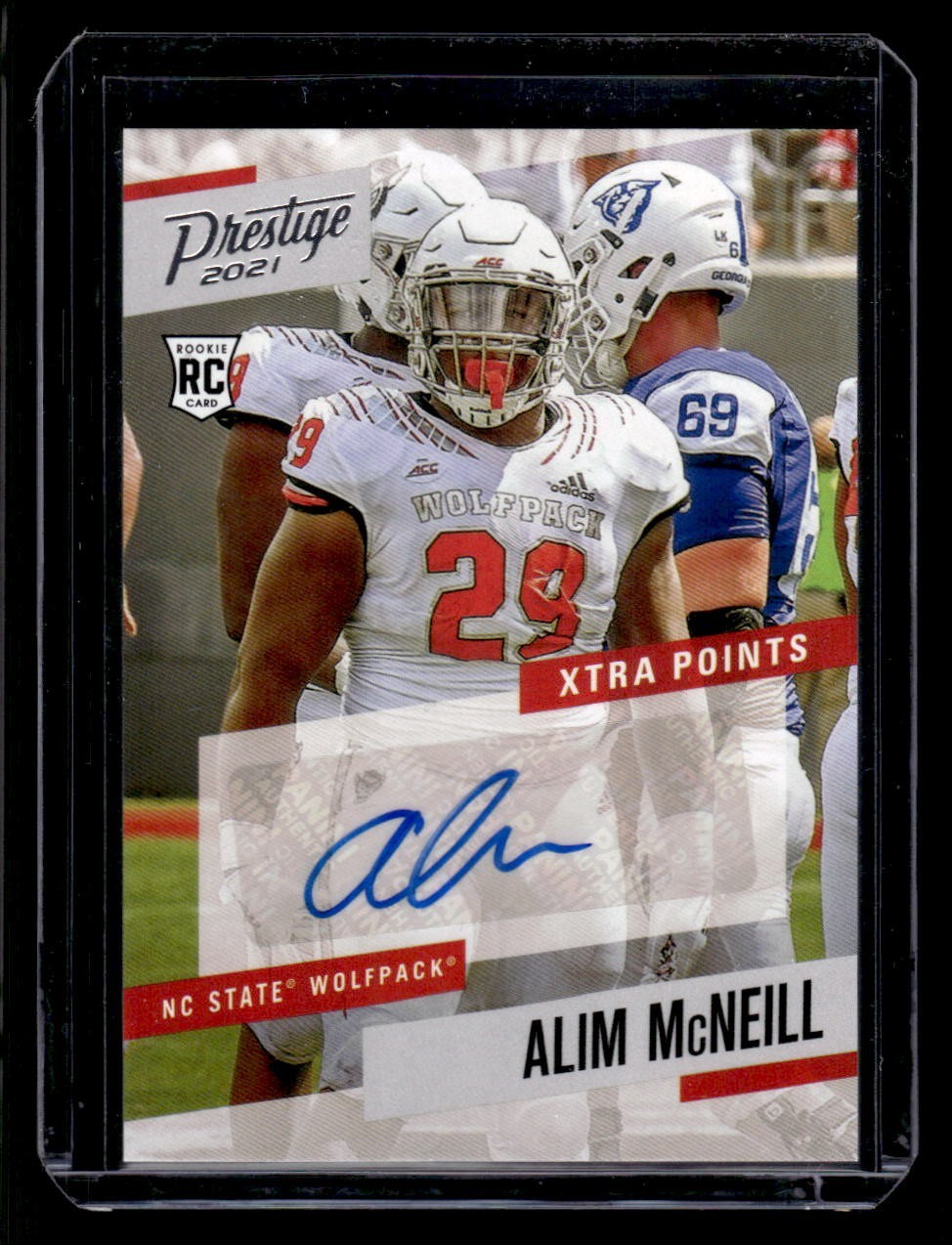 Alim McNeill Panini Chronicles Draft Picks Prestige Xtra Points Signatures #AMC Base