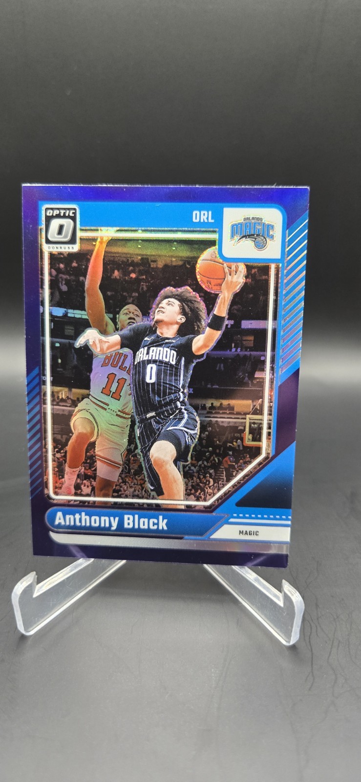 2024-25 Donruss Optic #154 Anthony Black Purple