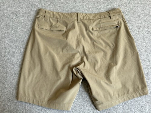 Lululemon Shorts Herren 34 braun khaki hellbraun schmal Commission Golf Chino Performance - Bild 2 von 8