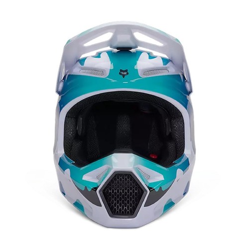 Fox Racing V1 KOZMIK Helmet (Blueberry) 30439-430 - Picture 6 of 11
