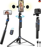 180CM Auto Face Tracking Stativ FüR Smartphone,360 Drehung Handy Stativ Mit