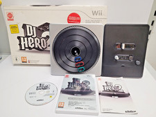 DJ Hero 2 Nintendo Wii game with turntable controller Unboxed