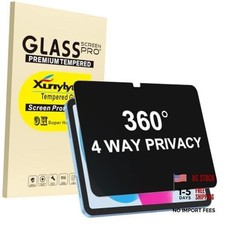 360 4 Way Privacy Screen Protector for iPad A16 11th/ 10th Generation