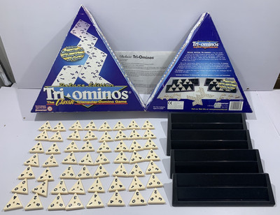 Triominos Classic DeLuxe Edition Pressman 2004 - 100% komplett mit Anleitung