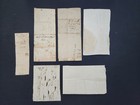 1799–1821 antique WATERMAN providence ri MANUSCRIPT RECEIPTS ESTATE LOT — photo 2
