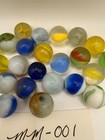 Vintage Mixed Glass Marbles Estate Collection Lot of 25 As Found Swirls Auction — photo 7