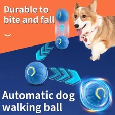 Smart Dog Toy Ball USB Electronic Interactive Pet Toy Automatic Moving Bouncing