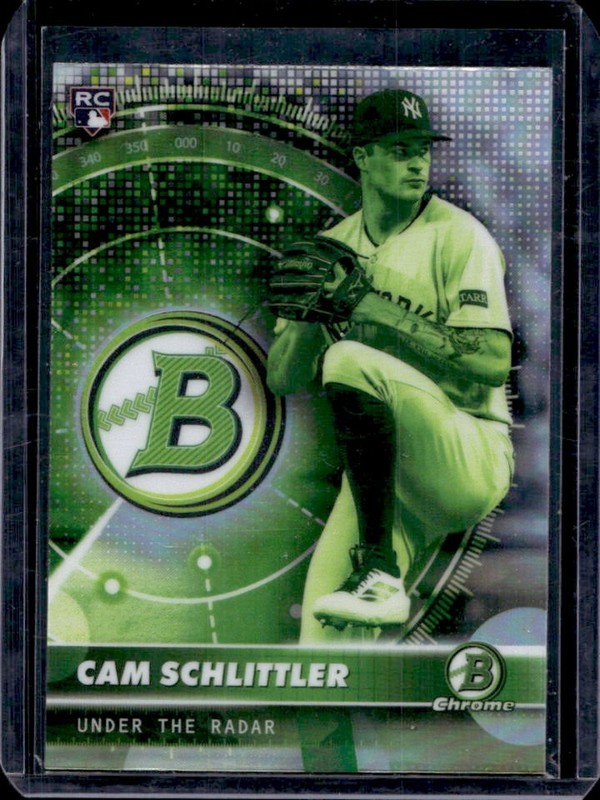 2026 Bowman Cam Schlittler Under the Radar Chrome RC Refractor #UR-2 Yankees