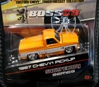 Maisto 87 1987 Chevy Silverado Pickup Truck Squarebody Chevrolet 1/2004 Orange