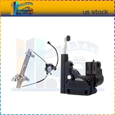 1x Window Regulator & 1x Door Lock Actuator Rear Right For 00-05 Chevy Impala