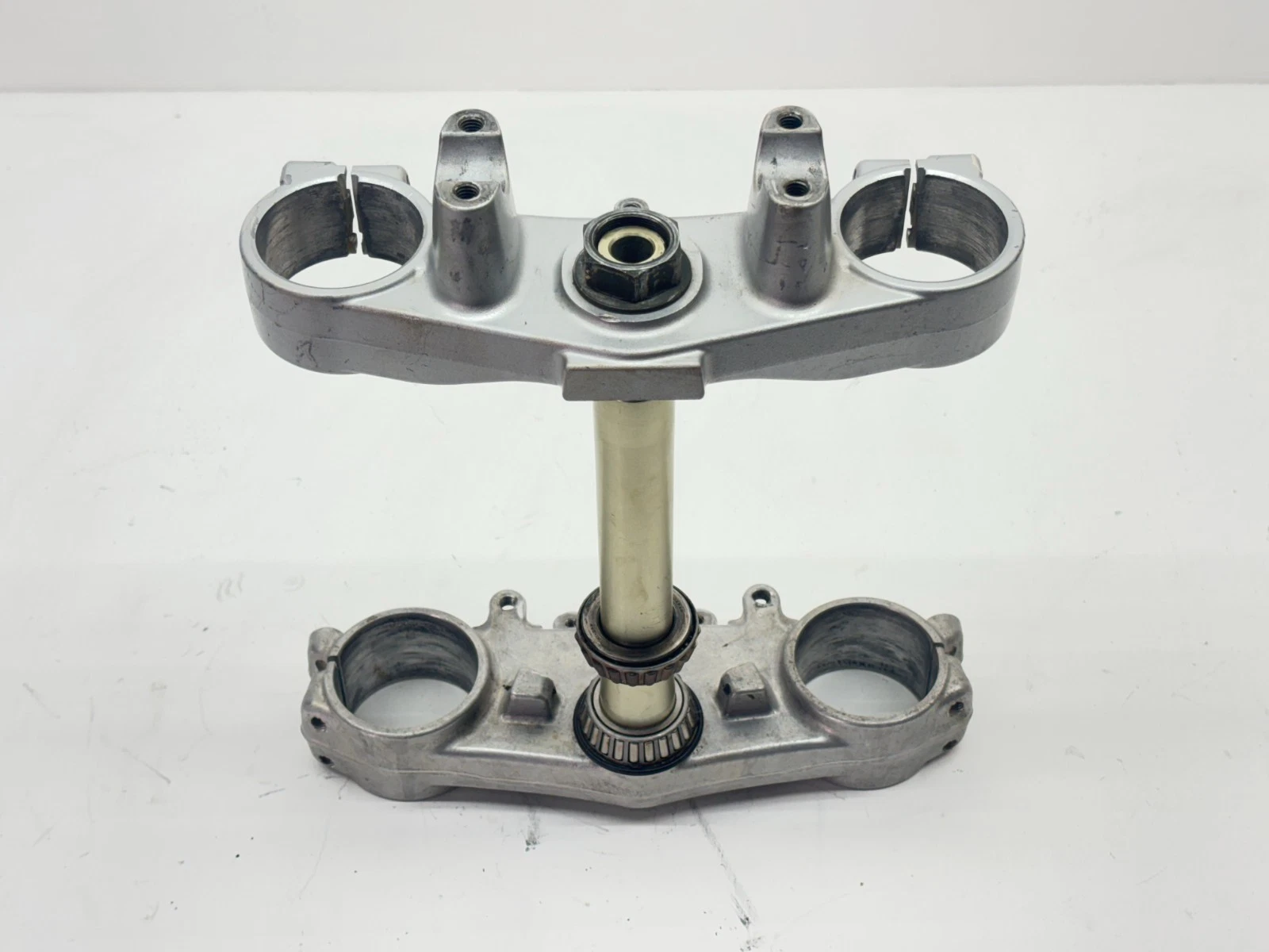 2002 Yamaha YZ250 Triple Clamp Tree Steering Stem Upper Lower 5NL-23435-00-00