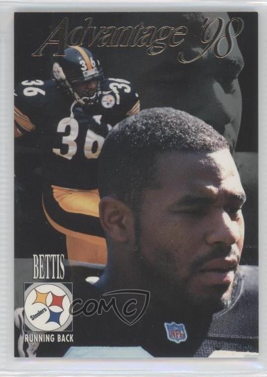 1998 Collector's Edge Advantage 50-Point Jerome Bettis #133 HOF 4p7