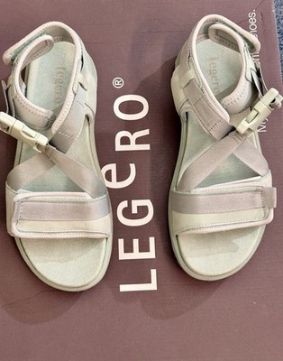 Legero ''Neu'' Damensandalen Größe 37 Sandalen mit Klettverschluss