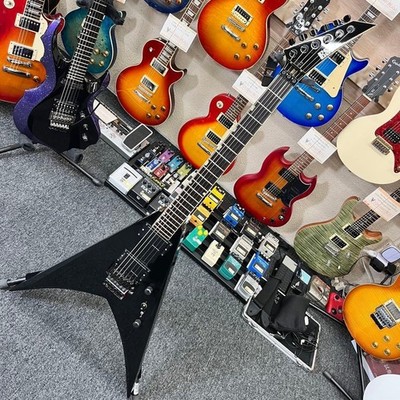 ​KRAMERJK4000Flying V / 80's JV•ESP製 Electric Guitar ESP King V Flying V Modified Black Made in Japan