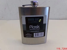 Home Bar Essentials Stainless Steel Flask 8 oz