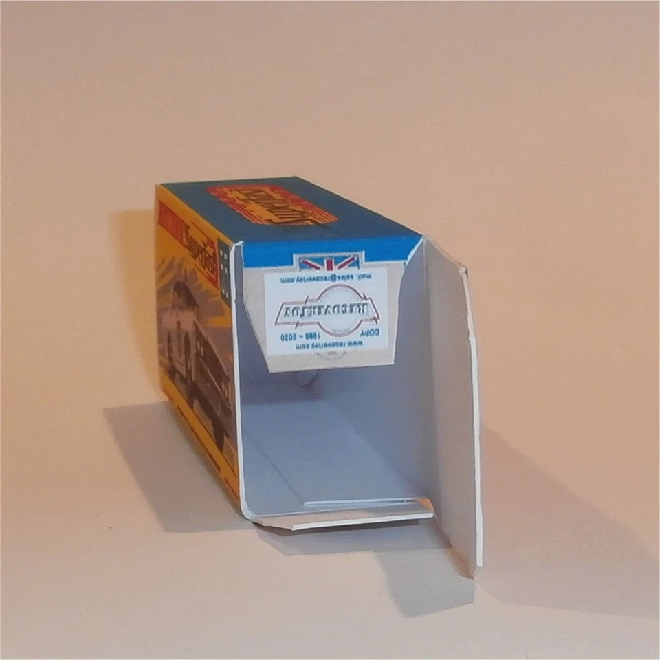 Matchbox Lesney Superfast 55 e Mercury Police Car G Style Repro Box - Image 4 of 4