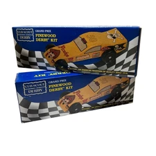 Boy Scouts of America Grand Prix Pinewood Derby Car Kit Wood 2009 Lot 2 