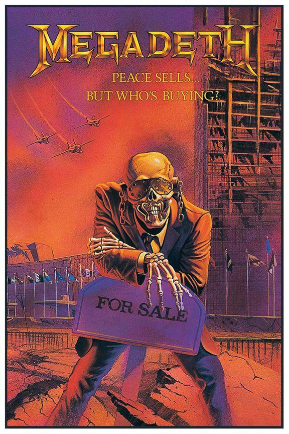 Megadeth - POSTER - Peace Sells but Who's Buying - Wall PRINT