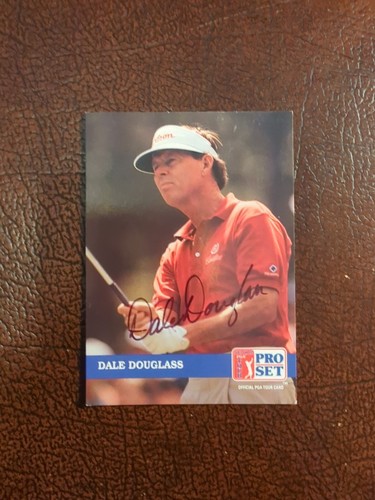 Dale Douglass Signed Autograph 1992 Pro Set PGA Tour Golf Card Authentic - Picture 1 of 1