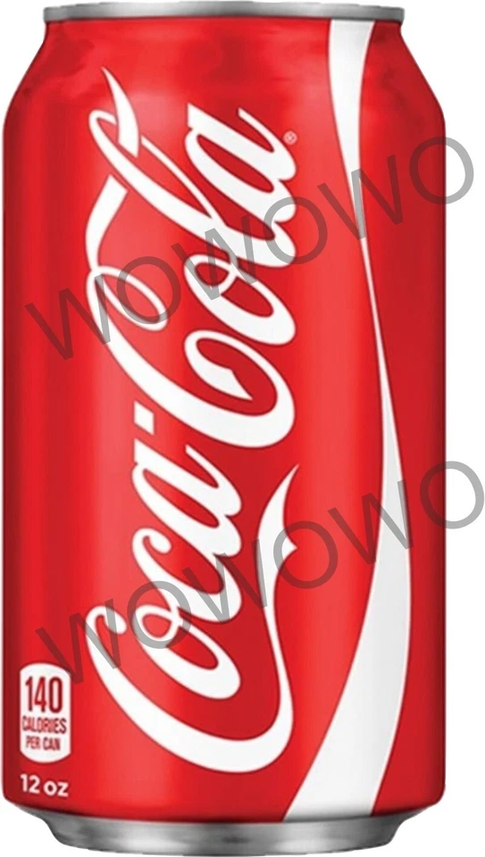 Ice cream van Coca cola can sticker fizzy drink catering trailer shop Coke decal