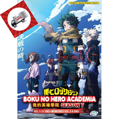 ENGLISH DUBBED My Hero Academia SEASON 7 Vol 1-21 End + Special