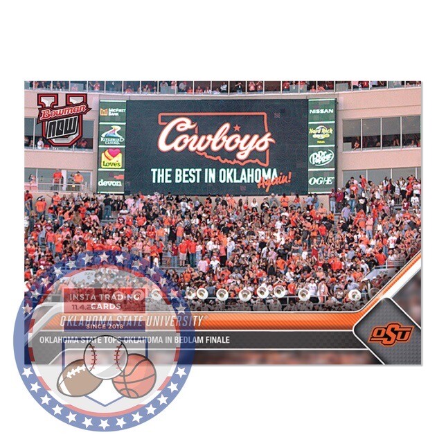 *PRE SALE* Oklahoma State University - 2023 Bowman U Now® Football Card 24