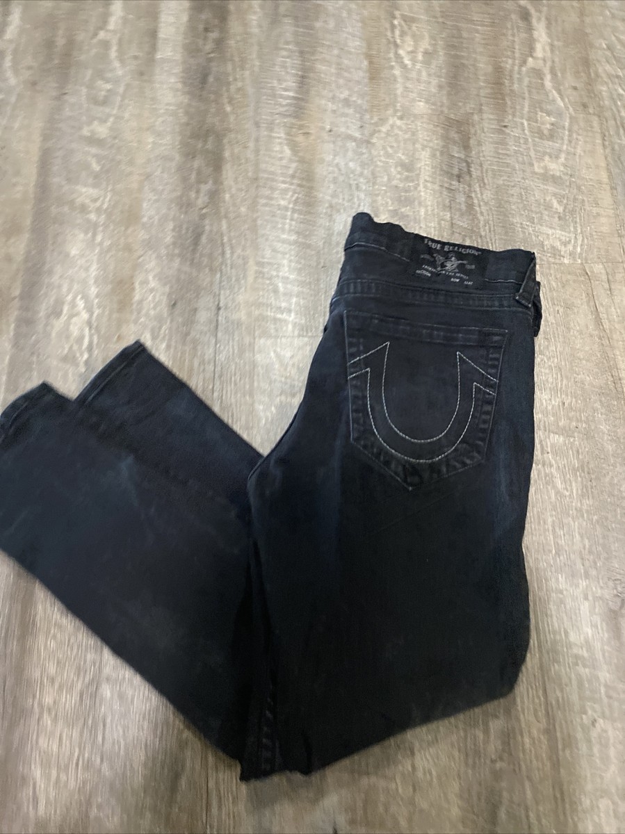 [新品] TRUE RELIGION SECTION ROW SEAT True Religion Section Row Seat Boot Cut Jeans Size 30 x 28