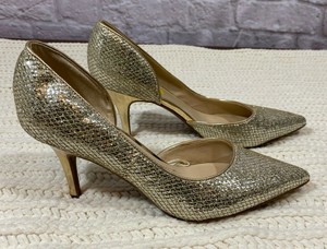 marc fisher gold heels