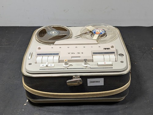 Grundig TK 41 Tonbandgerät - nicht getestet, Gebrauchsspuren