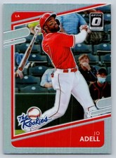 2021 Donruss Optic #TR2 Jo Adell Silver Prizm RC The Rookies Holo