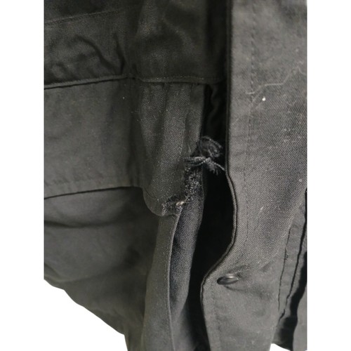 Chaqueta Karrimor Enforcer Hombre Negra Ex Policía Seguridad Impermeable Abrigo Grande - Imagen 7 de 9