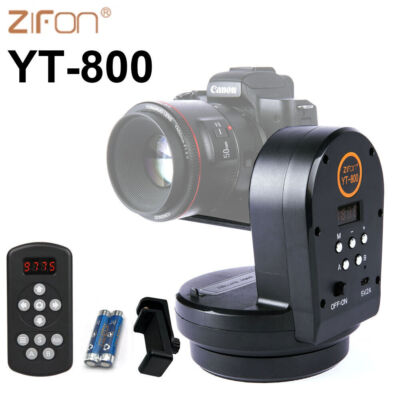 ZIFON YT-800 YT800 Pan Tilt Head Camera Motorized Panoramic Head Remote Control 