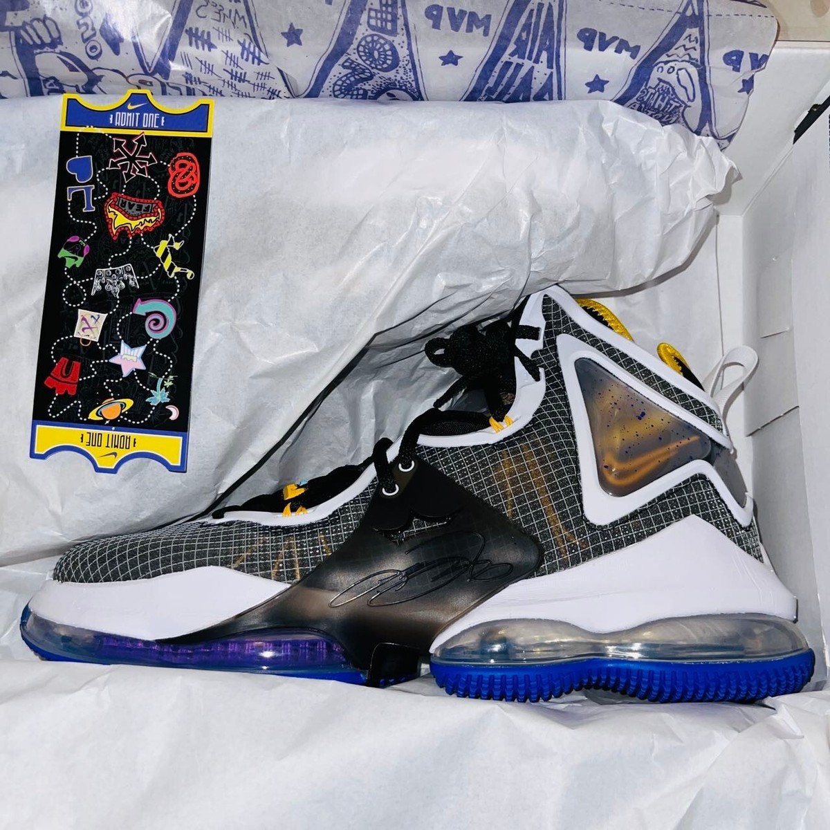 NIKE LEBRON 19 ナイキ レブロン 19 CZ0203-001 Nike LeBron 19 'Bred' Basketball Shoes (SZ 7) CZ0203-001 | eBay