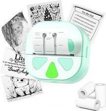 Mini Sticker Printer- D20 Stickers Maker Machine, Portable Bluetooth Thermal ...