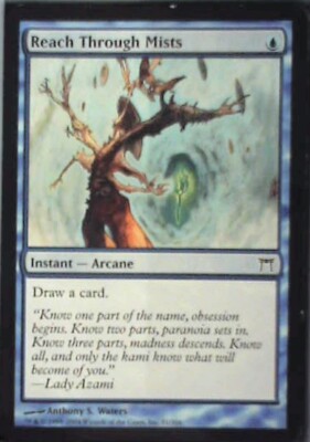 Reach Through Mists - Champions of Kamigawa: #81, Magic: The Gathering Nm R155