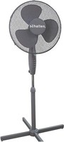 Schallen 16 Electric Oscillating Floor Standing Pedestal Air Cooling Fan Grey