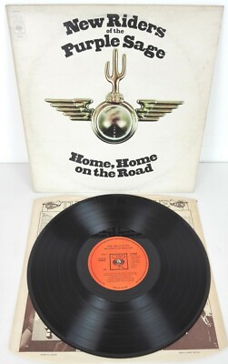 New Riders Of The Purple Sage    Home On The Road - CBS s 80060 - LP