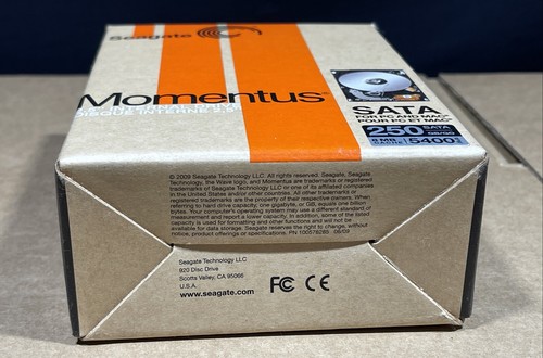 Seagate 250 GB SATA 5400 RPM Momentus ST90250N1A1AS-RK Internal HARD DRIVE - Picture 12 of 14