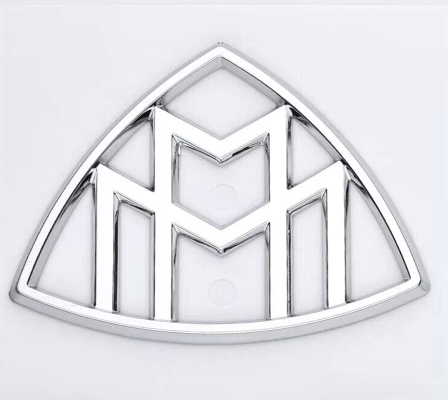Insignia de guardabarros lateral automática emblema "MAYBACH" 4 piezas cromada para Mercedes-Benz S400 Foto 3 de 4