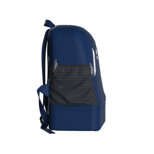 ERREA' ZAINO BOOKER BLU BIANCO CON FONDO RIGIDO allenamento multisport - Foto 4 di 5