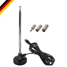 Hochleistungs-DAB UKW Radioantenne - Flexible Teleskopantenne für  Empfang