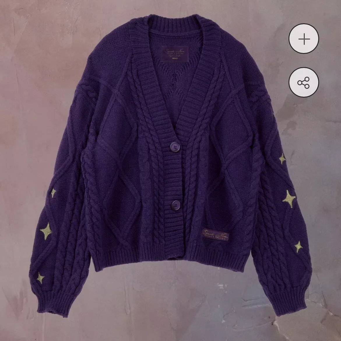 NEW Taylor Swift Speak Now Purple Cardigan - Size XS/S - Official Merch -In  Hand