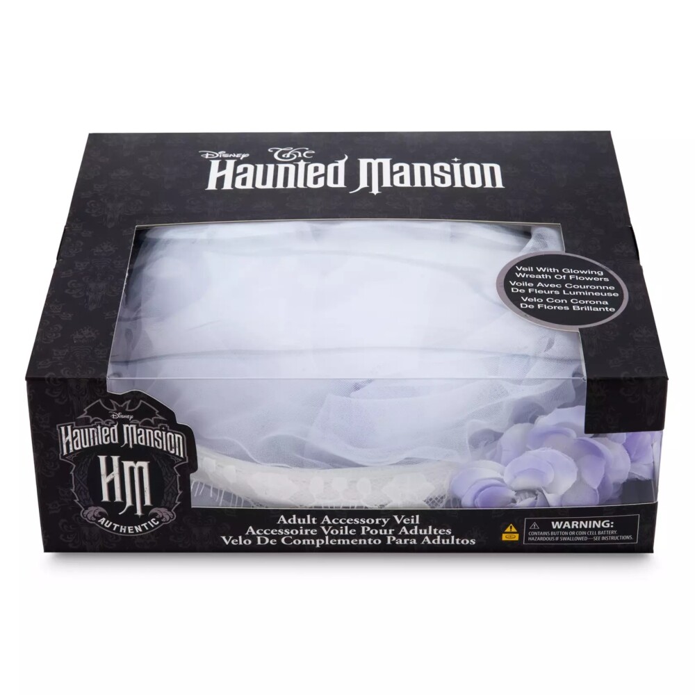 Disney Parks The Haunted Mansion Bride Veil for Adults  display picture 3