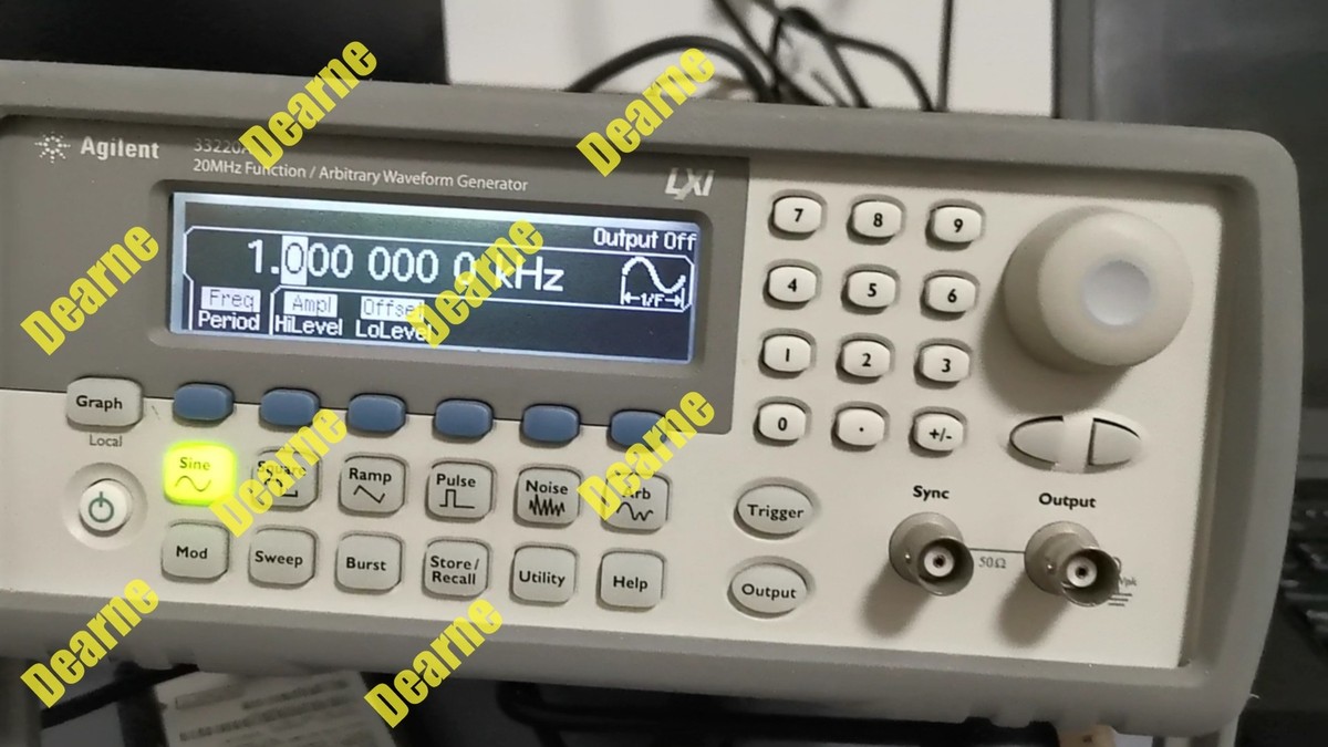 HP / Agilent 33220A 20 MHz Function / Arbitrary Waveform Generator