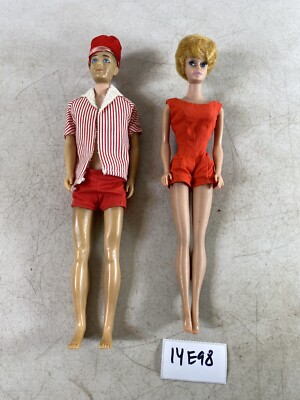 Vintage Barbie & Ken Dolls 14E98