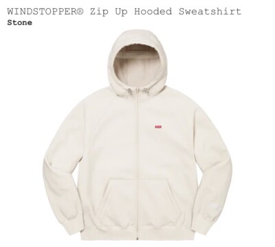 Supreme Windstopper Zip Up Hooded ※Large SUPREME WINDSTOPPER® INSULATED HOODED JACKET SS25 Black Size Large