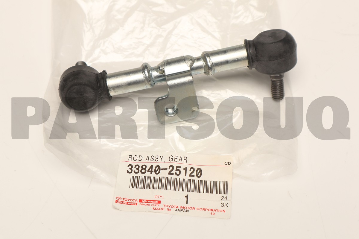 3384025120 Genuine Toyota ROD ASSY, GEAR SHIFTING, NO.3
